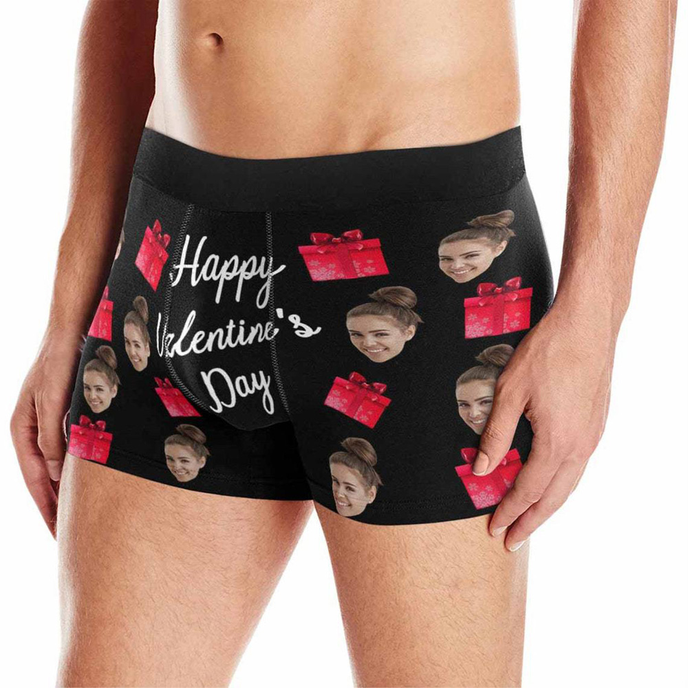 Custom Men Boxer - Men Underwear : Happy Valentine' Day 0301 -  Heavenvoicegift