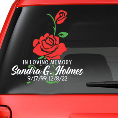 Custom Memory Sticker Alway In Out Heart CSM030