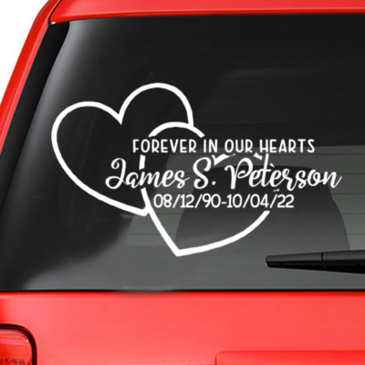 Custom Memory Sticker Alway In Out Heart CSM035